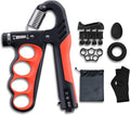 ProGrip Strength Trainer - Auto-Count Hand Strengthener Kit | Adjustable 11-220 LBS for Home Gym & Recovery