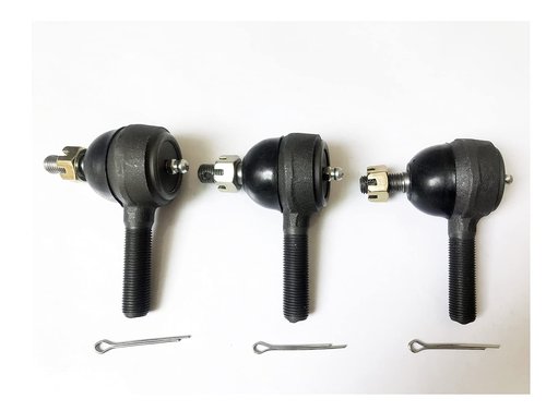 Club Car Golf Cart Tie Rod End with with Grease Fitting Fits on Club Car DS Golf Carts (1976-2008) (Set (2pc Left 7540 and 1pc Right 7539))
