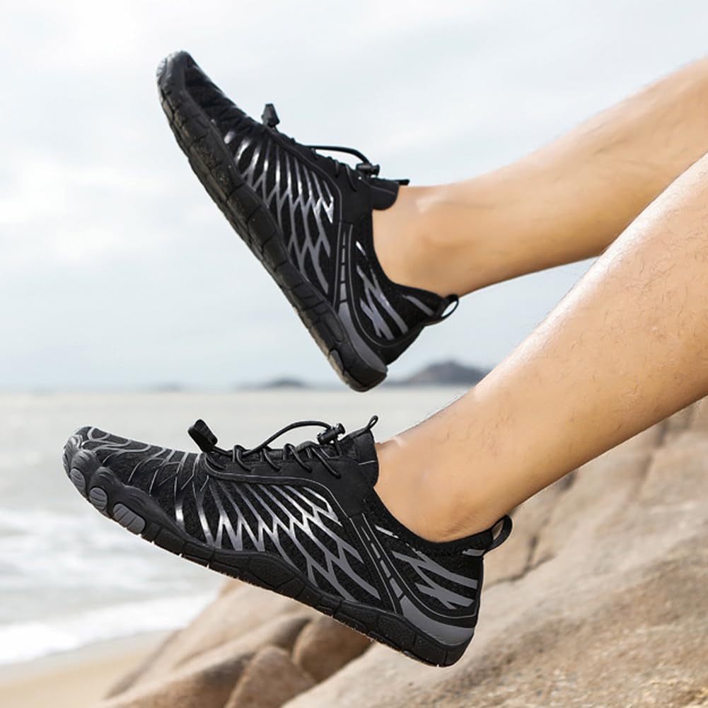 Skiennix Barefoot Shoes - Pro-Healthy Non-Slip Water Footwear for Men & Women | Wide Toe Sneakers