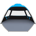 Venustas Beach Tent Sun Shelter for 3/4/6/8 Person, UPF 50+ UV Protection Beach Canopy, Lightweight and Easy Setup Cabana, Portable Beach Shade Tent