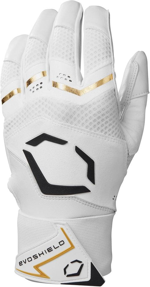 EvoShield Adult Batting Gloves - Carbyne Design with Adjustable Strap for Enhanced Grip