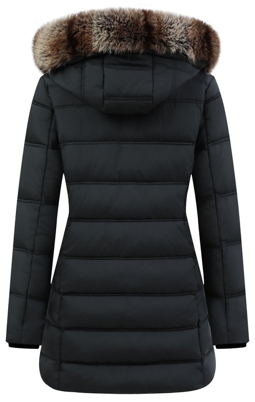 TYBBNY Women's Winter Coat Waterproof Long Puffer Jacket with Detachable Hood-Thermal Insulated Parka, Fleece Lined for Extreme Cold, Daily Commute & Outdoor