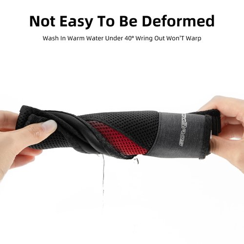 ROCKBROS Bike Sweat Guard, 11‘’ Wider Bike Trainer Sweat Guard, Sweat Net for Indoor Cycling Training