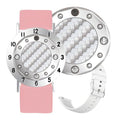 E TRUEE Golf Ball Marker with Carbon Fiber Ball Marker Bracelet, Golf Accessories, Golf Gifts, Golf Counter for Men Women