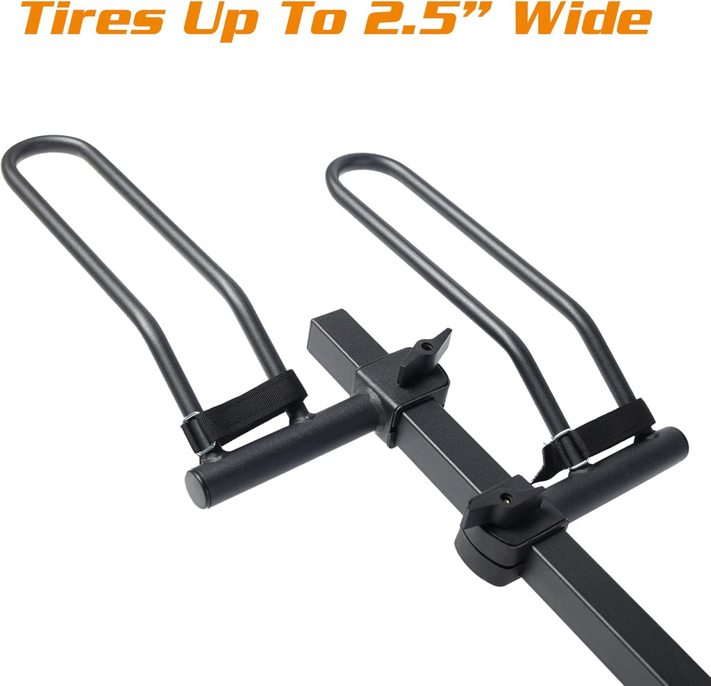 Young 4-Bike Rack - Hitch Mount Platform Carrier for Cars, Trucks & SUVs | 160 lbs Capacity