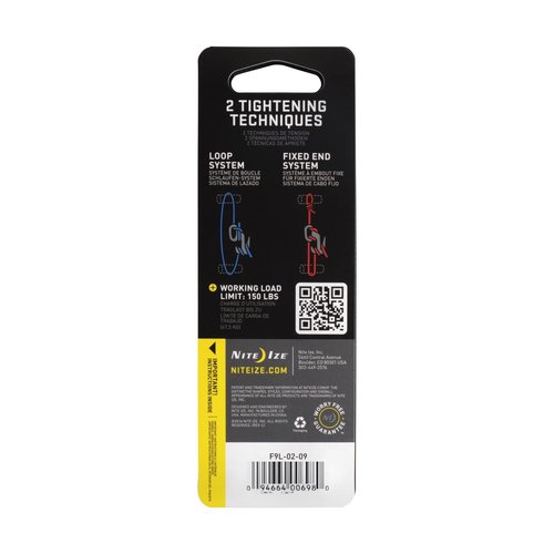 Nite Ize Figure 9 Rope Tightener Large Aluminum Tie Down Knot Tool (4-Pack)