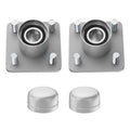 Drive-up Golf Cart Front Wheel Hub Assembly with Hub Bearing Fits EZGO RXV 2008-Up Models OEM 609603(2Pcs)