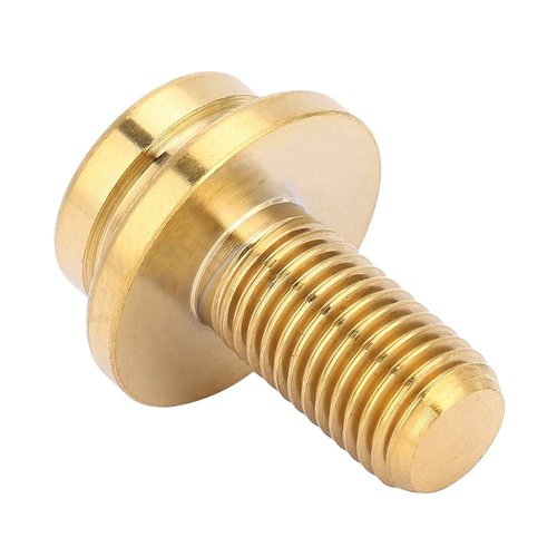 Crank Arm Bolt, 1pc Bottom Bracket Bolt Cycling Screws for Mountain Road Bikes M8*15mm (Gold)