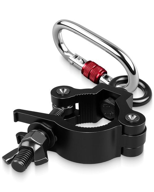 THXCHER 35-45mm Pole Dancing Hanging Clamp, 220lbs Capacity Heavy Duty Rotation Device with Locking Mechanism for Aerial Yoga Hammock Silk Fitness Training Equipment