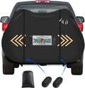 2 Bike Transport Cover for Rack - 840D Waterproof Heavy Duty Bicycle Cover with Windproof Straps (Variation: Bicycle Cover for Transport (2 Bike))
