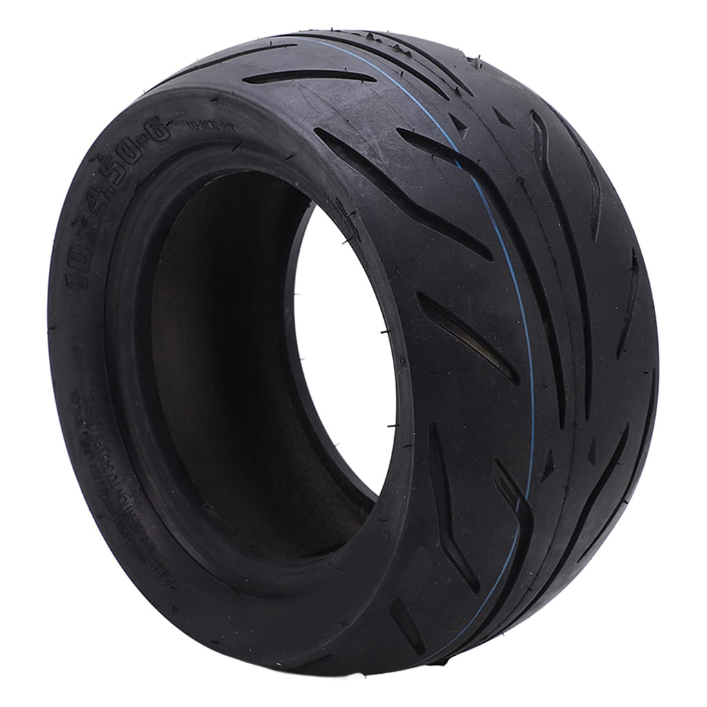 RiToEasysports Electric Scooter Tire, 10 Inch Rubber Construction Lightweight Black Tire, Scooter Replacement Tire for Commuters Urban Riders Daily Travel