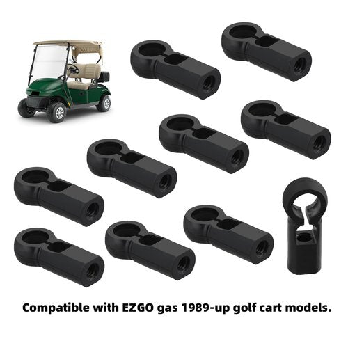Roykaw Golf Cart Accelerator Ball Joint Socket Compatible with EZGO 1989-up Gas Golf Carts, 10 PCS