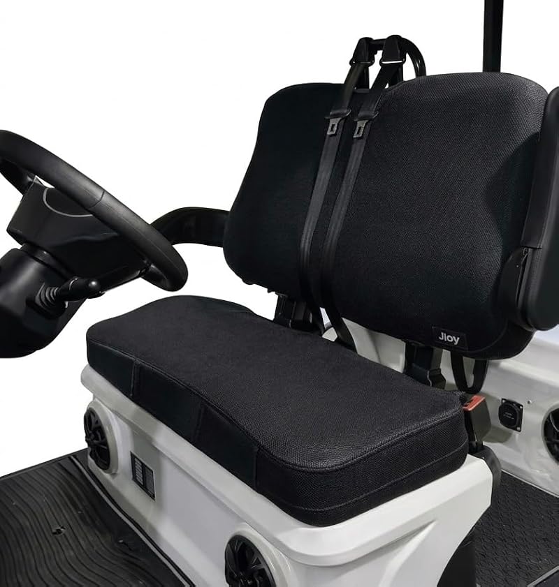 Jioy CoolFlow Breathable Seat Covers for Evolution D5 - Full Set, Black