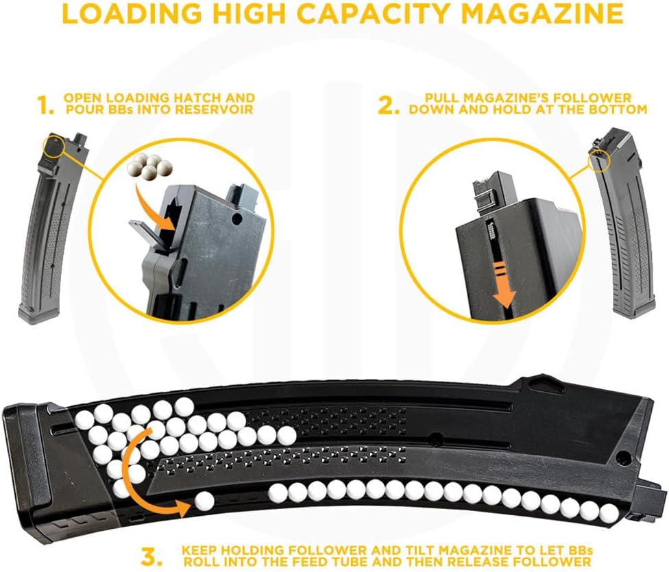 Sig Sauer MPX Airsoft Rifle - Spring Operated Kit with P226 Spring Pistol | Durable & High-Performance