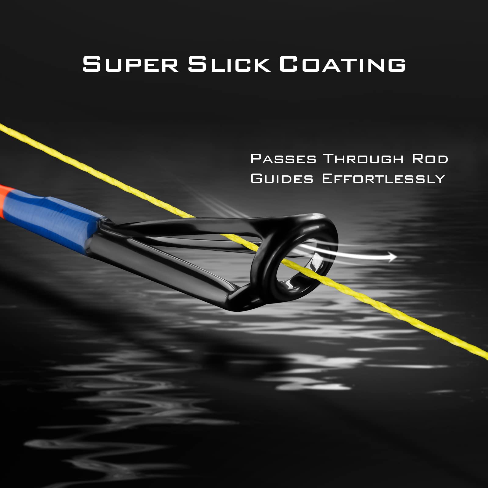 KastKing Superpower Braided Fishing Line, Yellow, 10 LB, 1097 Yds