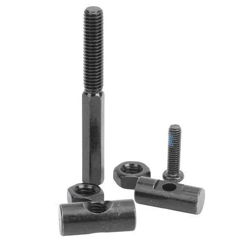 Zerone Shaft Locking Screw, Carbon Steel Electric Scooter Shaft Lock Screw Kit Folding Pulling Rod Screw for MAX G30