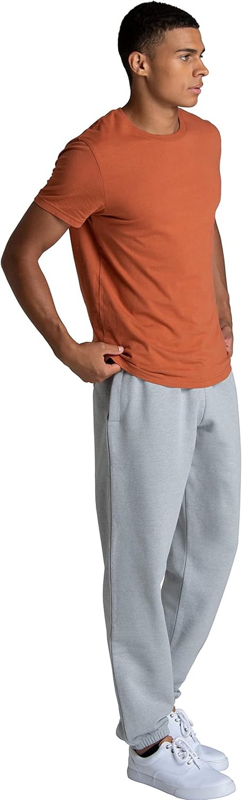 Fruit of the Loom Eversoft Fleece Sweatpants - Elastic Bottom, Moisture-Wicking, Relaxed Fit, Pockets