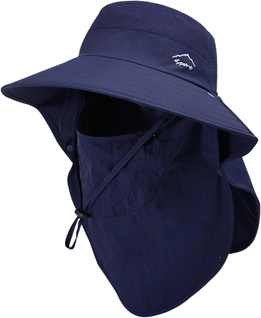 Skiennix Sun Hat - UPF 50+ UV Protection with Neck Flap | Wide Brim for Hiking & Fishing