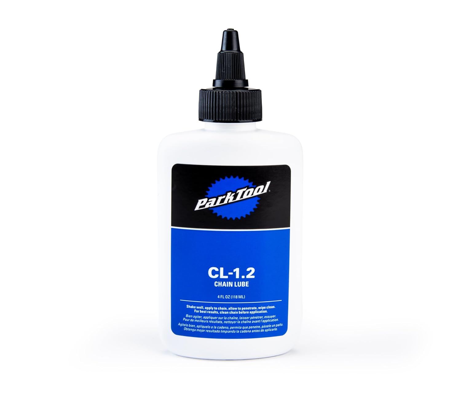 Park Tool CL-1.2 Bicycle Chain Lube - Premium 4 fl. oz. Formula for Smooth Performance