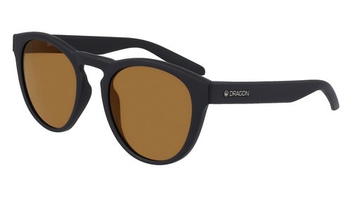 Dragon Unisex Opus Sunglasses - Matte Black Frame | LL Copper Ion Lens