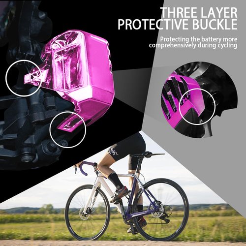 for Sram AXS Battery Protector for GX Eagle /XX1/X01 AXS Derailleur Battery Cover Rear derailleur (Pink)