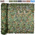 Yeacool Woodland Camo Netting 19.7ft x 19.7ft Bulk Camouflage Net for Hunting & Camping