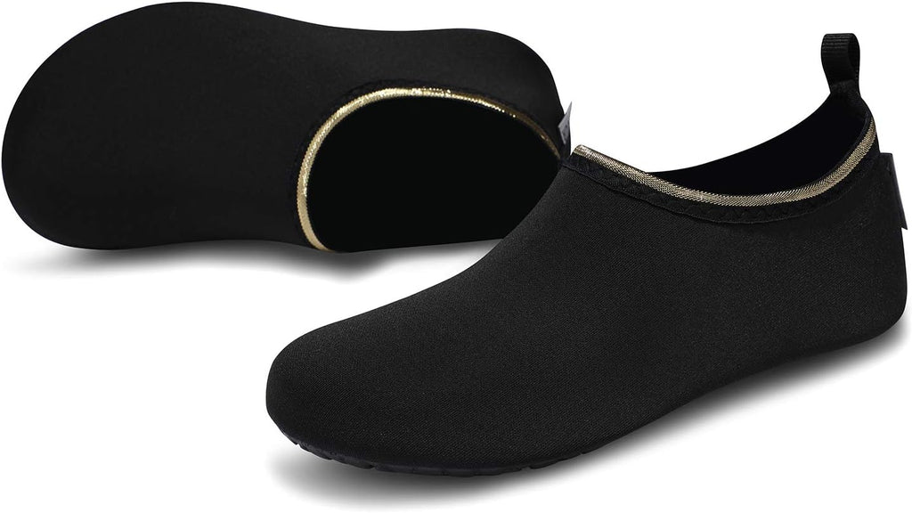 VIFUUR Water Sports Shoes Barefoot Quick-Dry Aqua Yoga Socks Slip-on for Men Women
