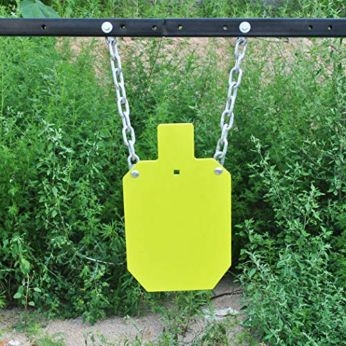 Highwild 10x16in Neon AR500 Steel Shooting Target with Torso Design