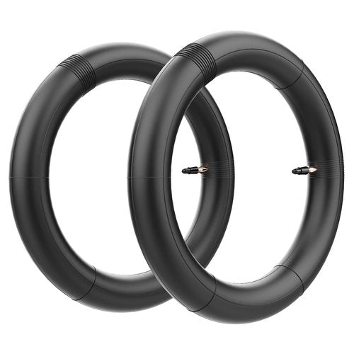 NAIXTYRE(2 Pack)10x2.125 Electric Scooter Inner Tubes, Thickened 2.0mm Butyl Rubber Replacement Tires with Extended Valve Compatible with Segway Ninebot F20 F25 F30 F40 and 10 Inch Scooters