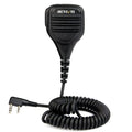 Retevis RT85 RB26 Walkie Talkie Speaker Mic,Shoulder Speaker Microphone,Compatible with Retevis RT22 RT68 RT21 H-777 RT86 RT27 RT15 RB89 BAOFENG UV-5R 5RM Kenwood Samcom,with 3.5mm Audio Jack(1 Pack)*