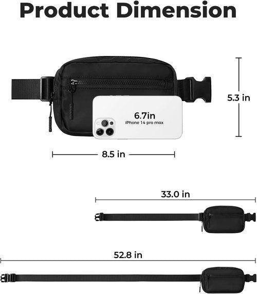 CHOLISS Sling Bag - Trendy Crossbody Fanny Pack for Men & Women | Adjustable Strap, Compact Design