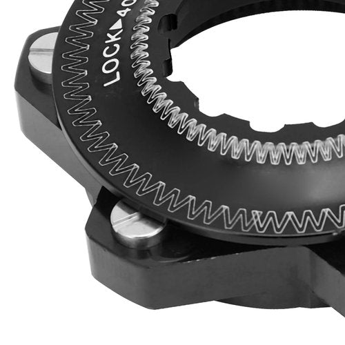 Brake Center Lock, Center-Lock hubs for Converting Center-Lock Hubs to fit 6-Bolts Rotors(Black)