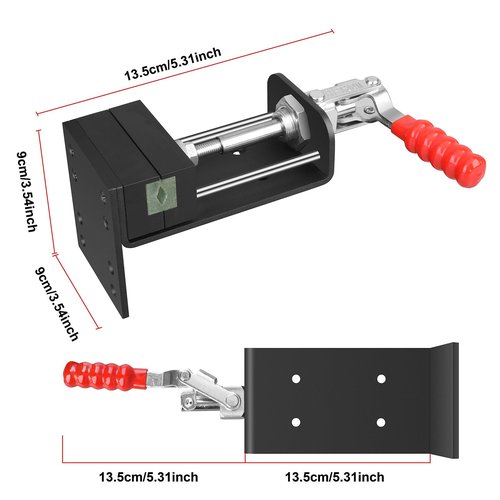 ARGCONNER Golf Club Regripping Kit, Heavy Duty Golf Shaft Clamp, Golf Club Grip Vise Clamp