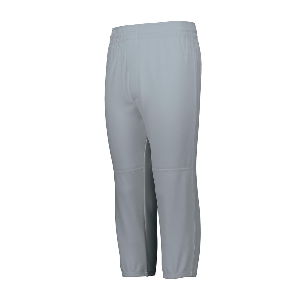 Augusta Sportswear Youth Gamer Pull-Up Baseball Pant Blue Grey XS