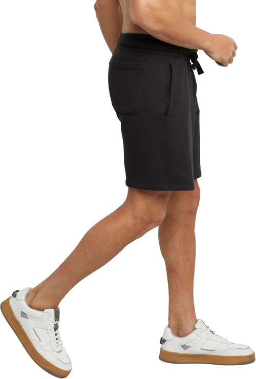 Hanes Men's Originals Sweat Shorts - Midweight Fleece with Pockets | 8" Comfort Fit