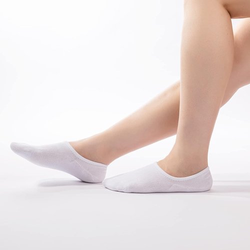 IDEGG No Show Socks - Anti-Slip Low Cut Ankle Socks for Men & Women | Casual Invisible Liner