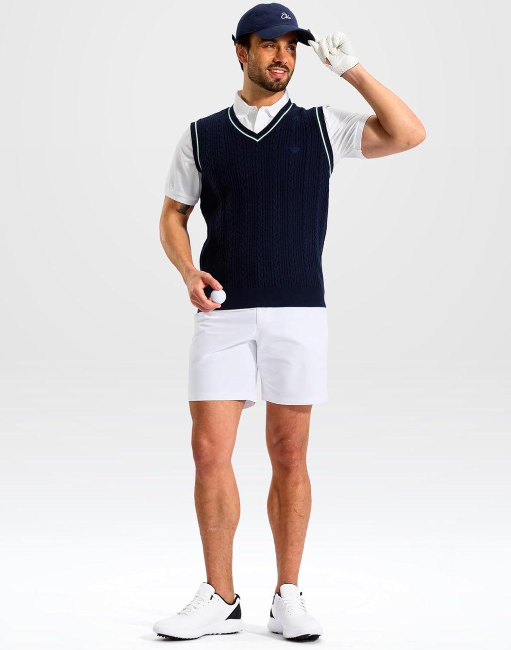 Obla Men's Golf Shorts - Classic Fit Casual Dress Shorts with 4 Pockets | Lightweight & Stretchy (5"/7"/9")