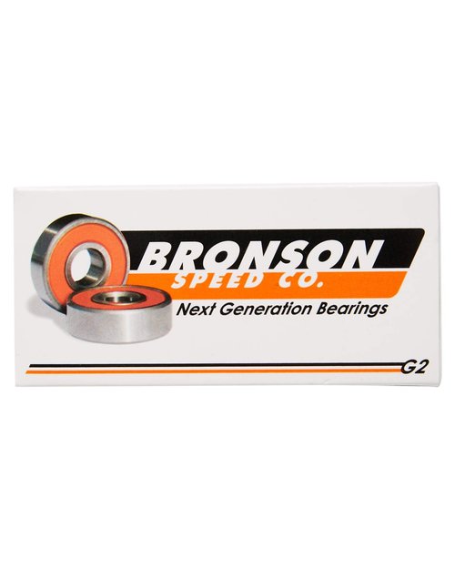 BRONSON SPEED CO. G2 Skateboard Bearings - Set of 8