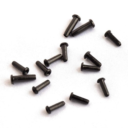 Powerti-Badminton Grommets Universal Badminton Racket Racquet Grommets Eyelets Replacement Stringing Accessories Gear Equipment - Black