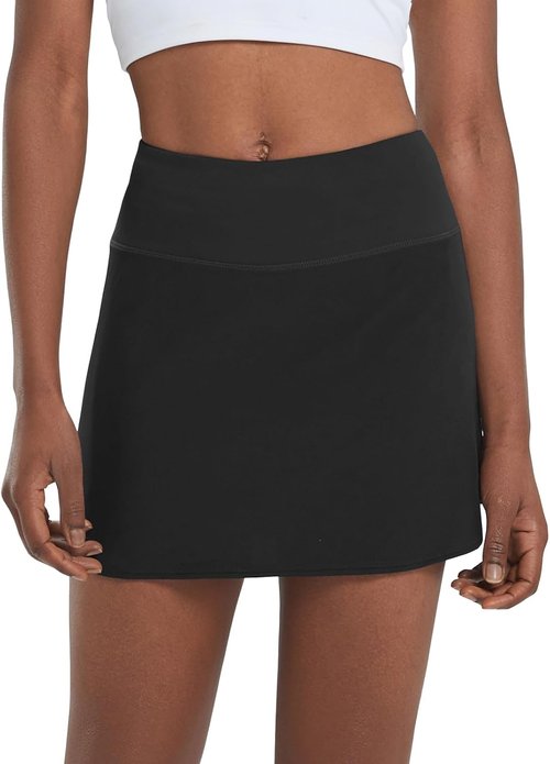 Baleaf Women's Tennis Skirt - High Waisted Pleated Golf Skorts with Pockets | Lightweight Athletic Wear
