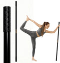 PAETA Yoga Stick - 5ft Bamboo Stretch Bar for Enhanced Mobility & Flexibility | Non-Slip Grip Included