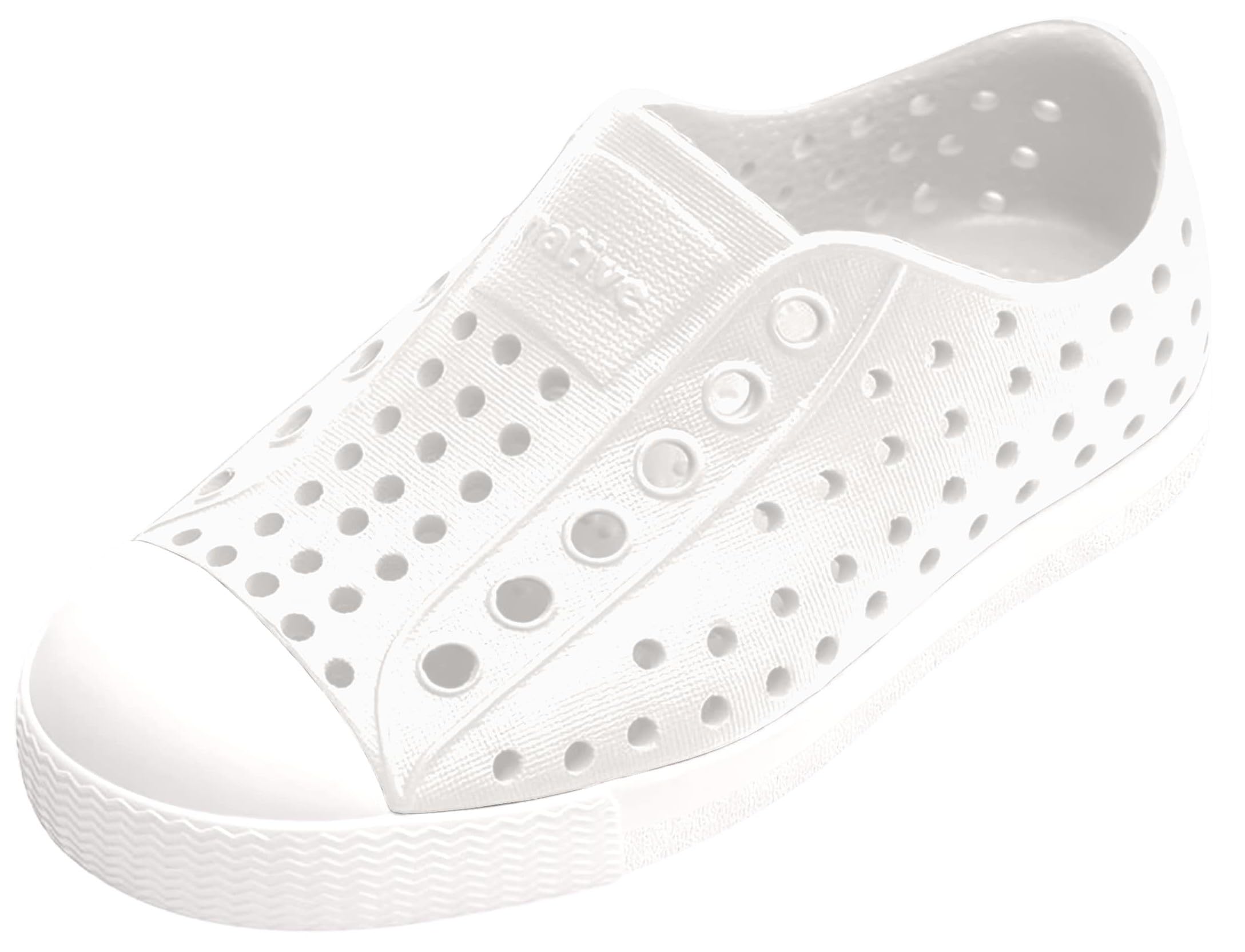 Native Shoes Unisex-Kids Jefferson Sneakers, Shell White/Shell White, 9 Toddler