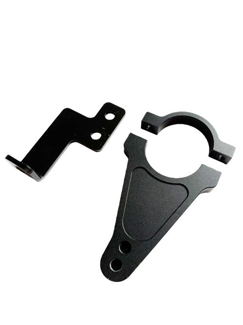 Fankeqi Electric Scooter Steering Damper, high-Speed Dual-Drive Electric Scooter Auxiliary Steering Bracket, Suitable for V7/Teewing X5/BOYUEDA/Yume/TIFGALOP Scooter Front Assist kit