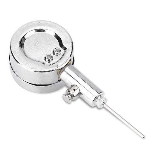 Ball Pressure Gauge, Heavy Duty Metal Mini Air Pressure Gauge Barometer Tool for Basketball, Football, Volleyball