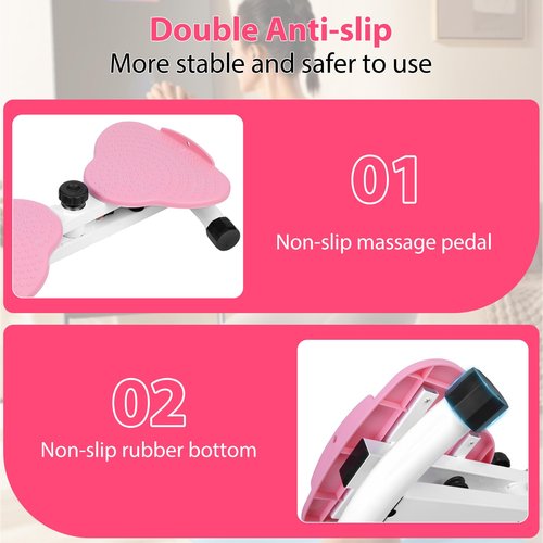 waist twister，waist twisting machine ab twister board with 300 lbs Weight Capacity, Noiseless Fitness Tool Foot Massage, and Core Workout for Belly Fat Loss Anti-Slip Home Gym Equipment for Women Men