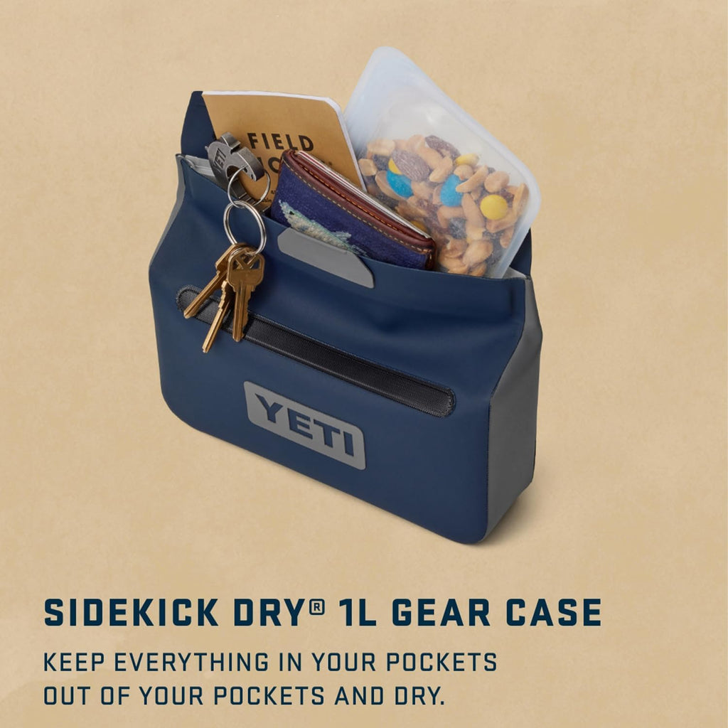 YETI Sidekick Dry Waterproof Gear Case - Durable, Versatile Bag for Outdoor Adventures