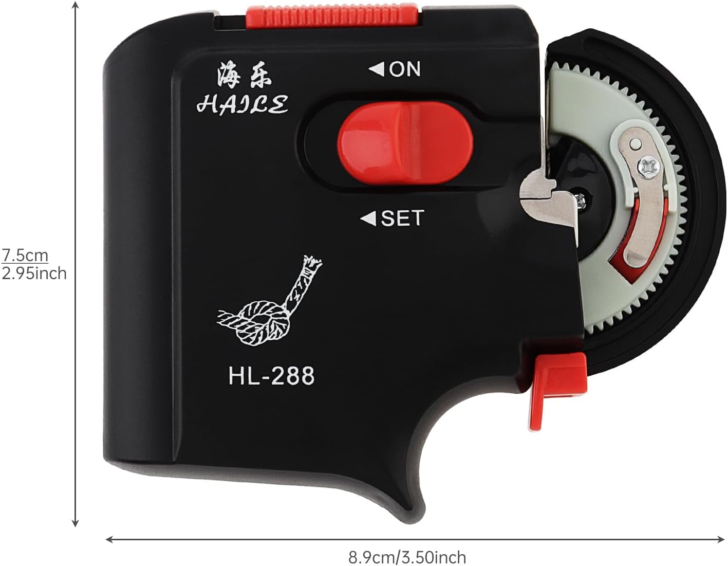 OriGlam Automatic Fishing Hook Tyer Machine - Fast Electric Device for Easy Knot Tying