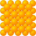 Yunsailing 300 Pcs Table Tennis Balls - Washable 40mm for Games & Party Decorations | Yellow