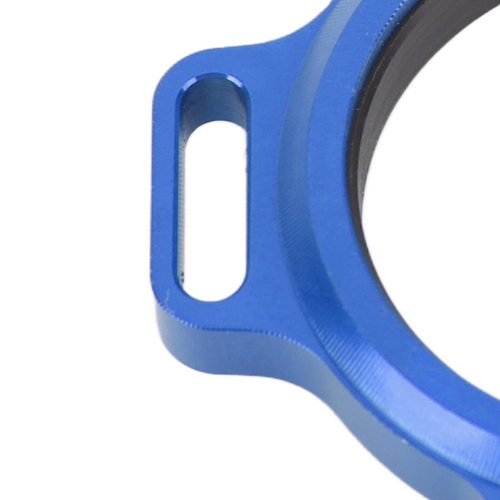 Tissting Crank Preloader 28.99mm Spindle Aluminium Alloy Bike Crank Chainring Adjuster with Thread Ring and Adjuster, Cycling Bracket Preload Adjuster(Blue)