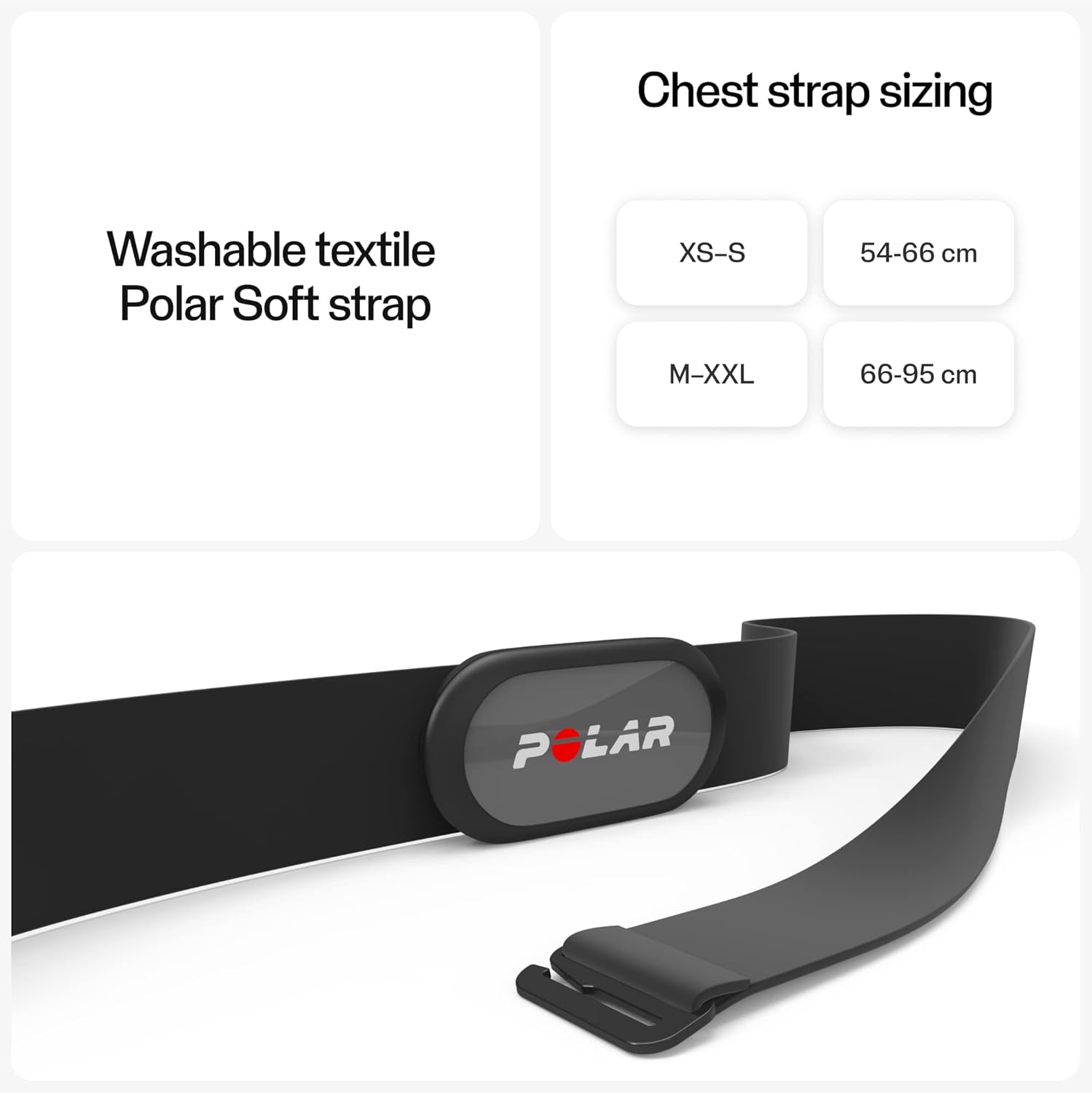 Polar H9 Heart Rate Sensor - Accurate Monitoring for Fitness Enthusiasts | Bluetooth Connectivity